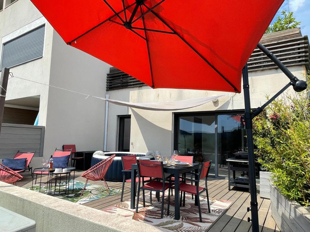 Superbe Appartement Sur Le Port, Jacuzzi, Piscine Porto Vecchio Exterior foto