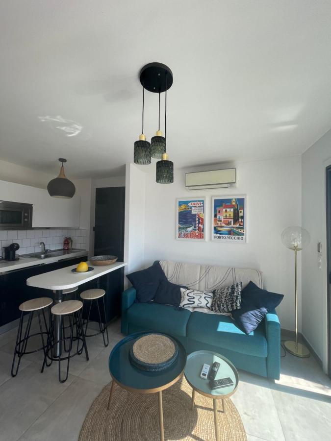 Superbe Appartement Sur Le Port, Jacuzzi, Piscine Porto Vecchio Exterior foto